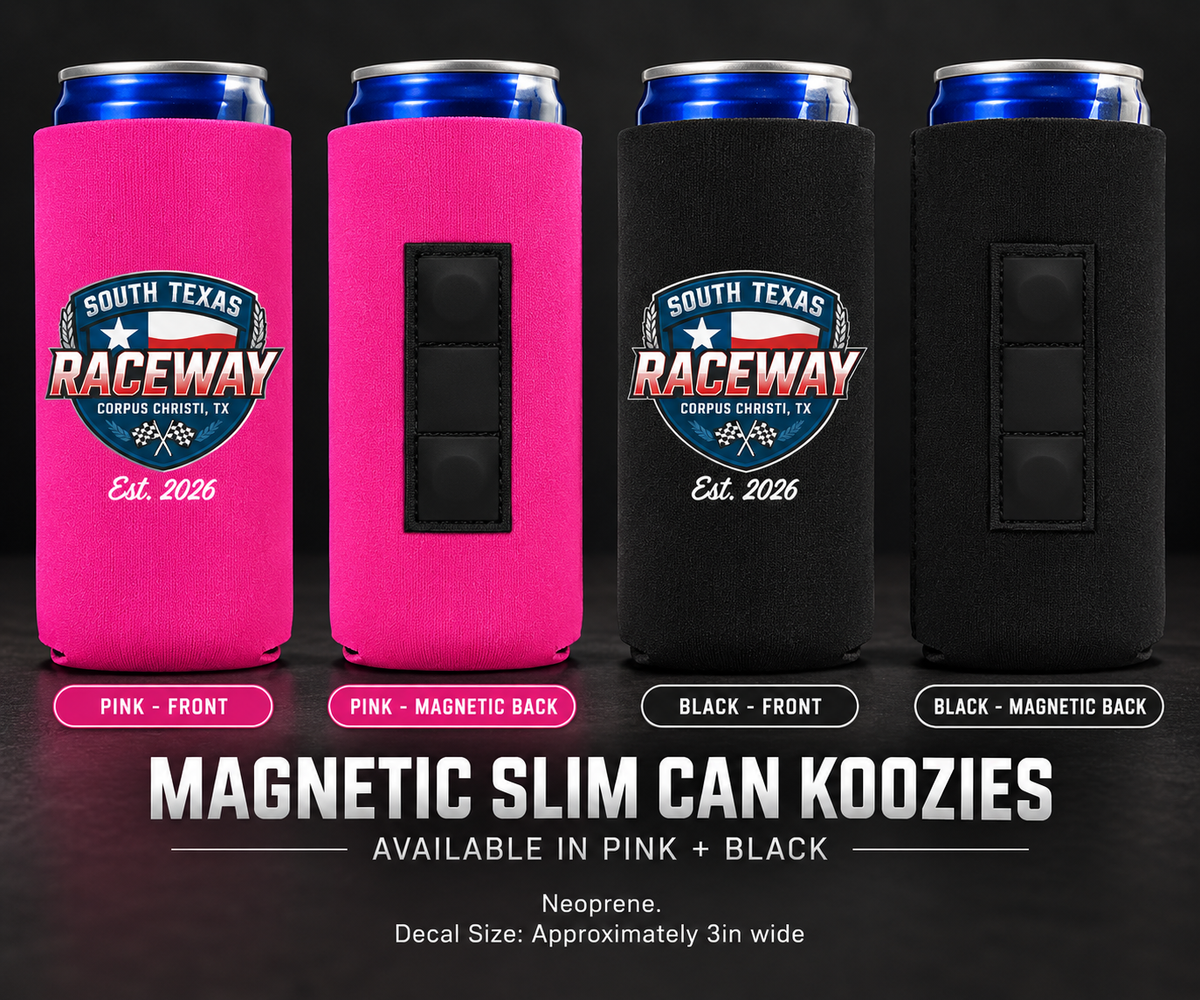 South Texas Raceway Koozie - Magnetic
