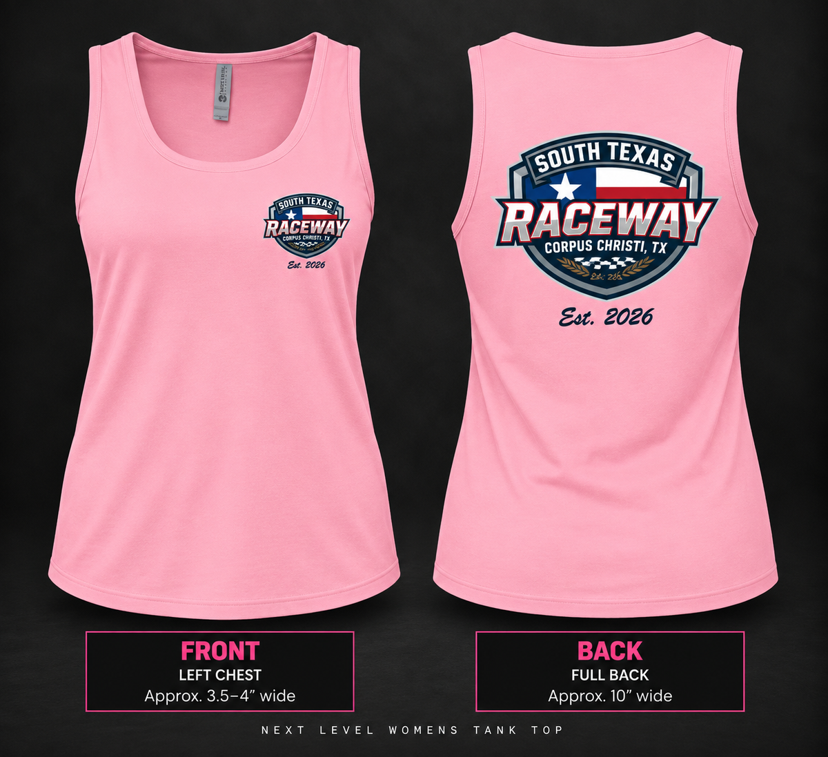 Custom Raceway Tank Top - Womens