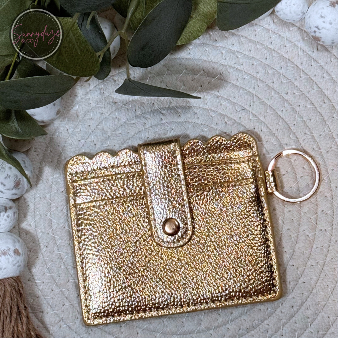 Metallic Gold Wallet