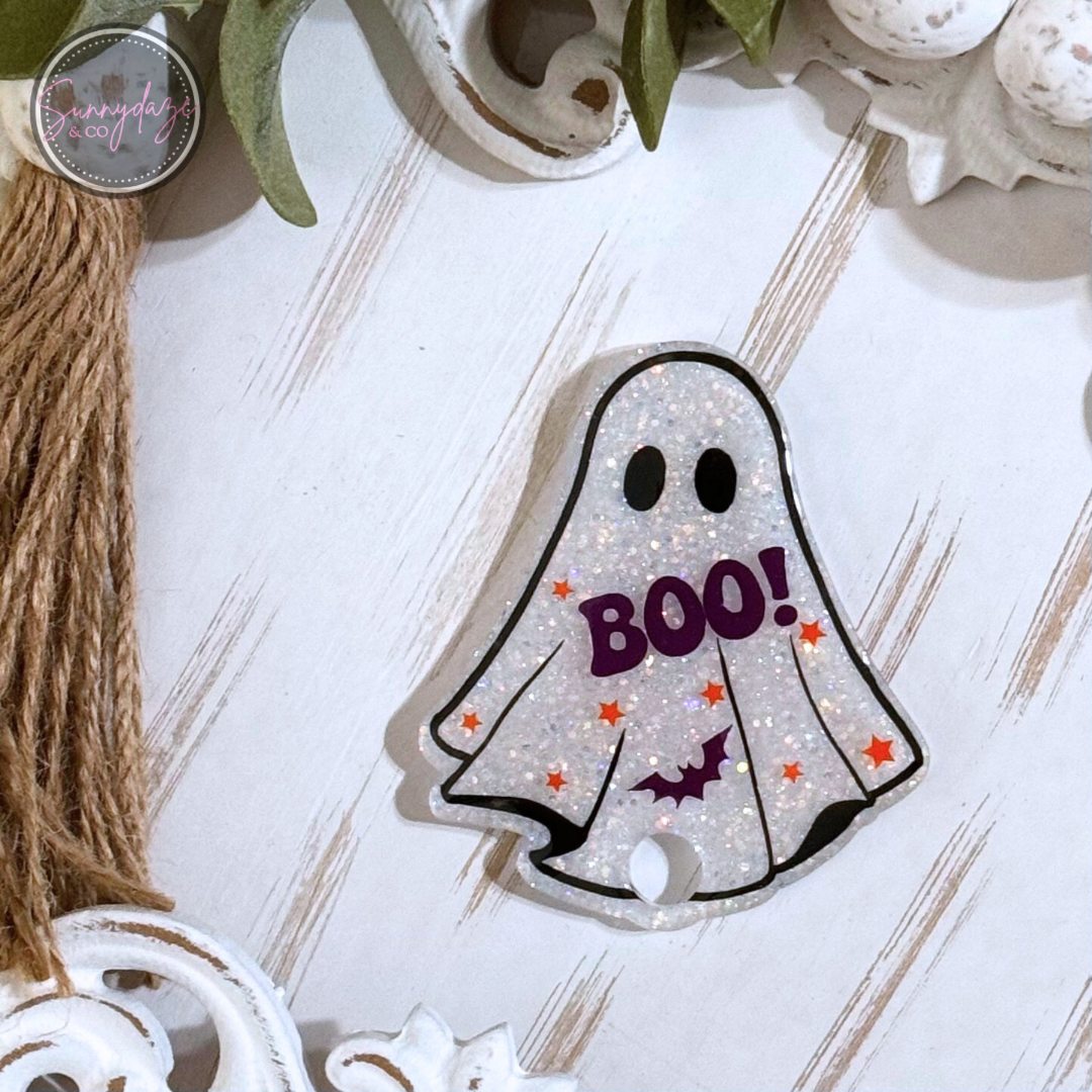 Boo! Ghost Tumbler Tag - 40oz