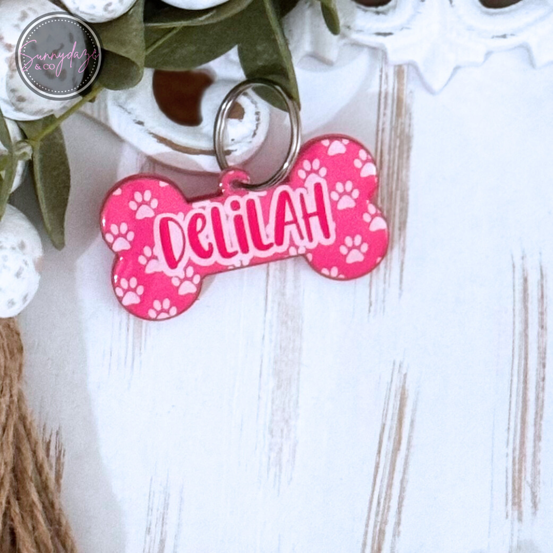 Custom Pet Name Tag