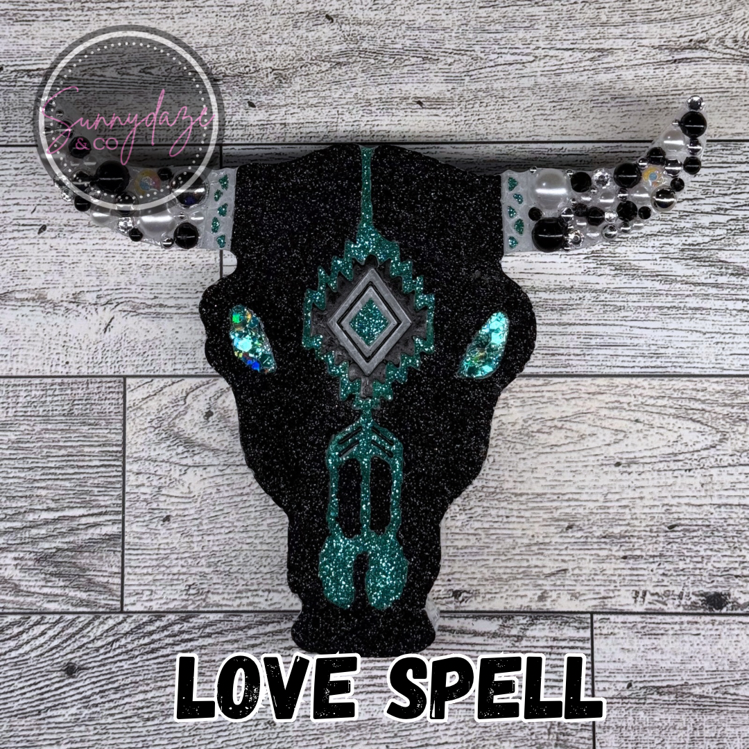 Detailed Bull Skull Freshie XL RTS