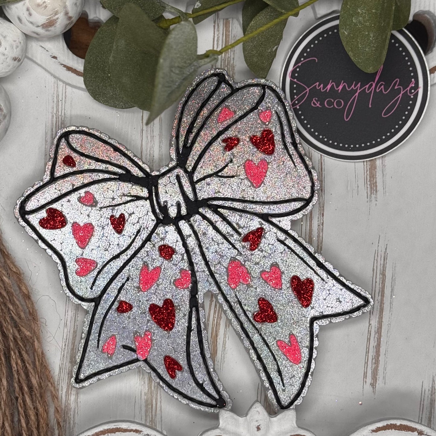 Bow with Hearts Freshie