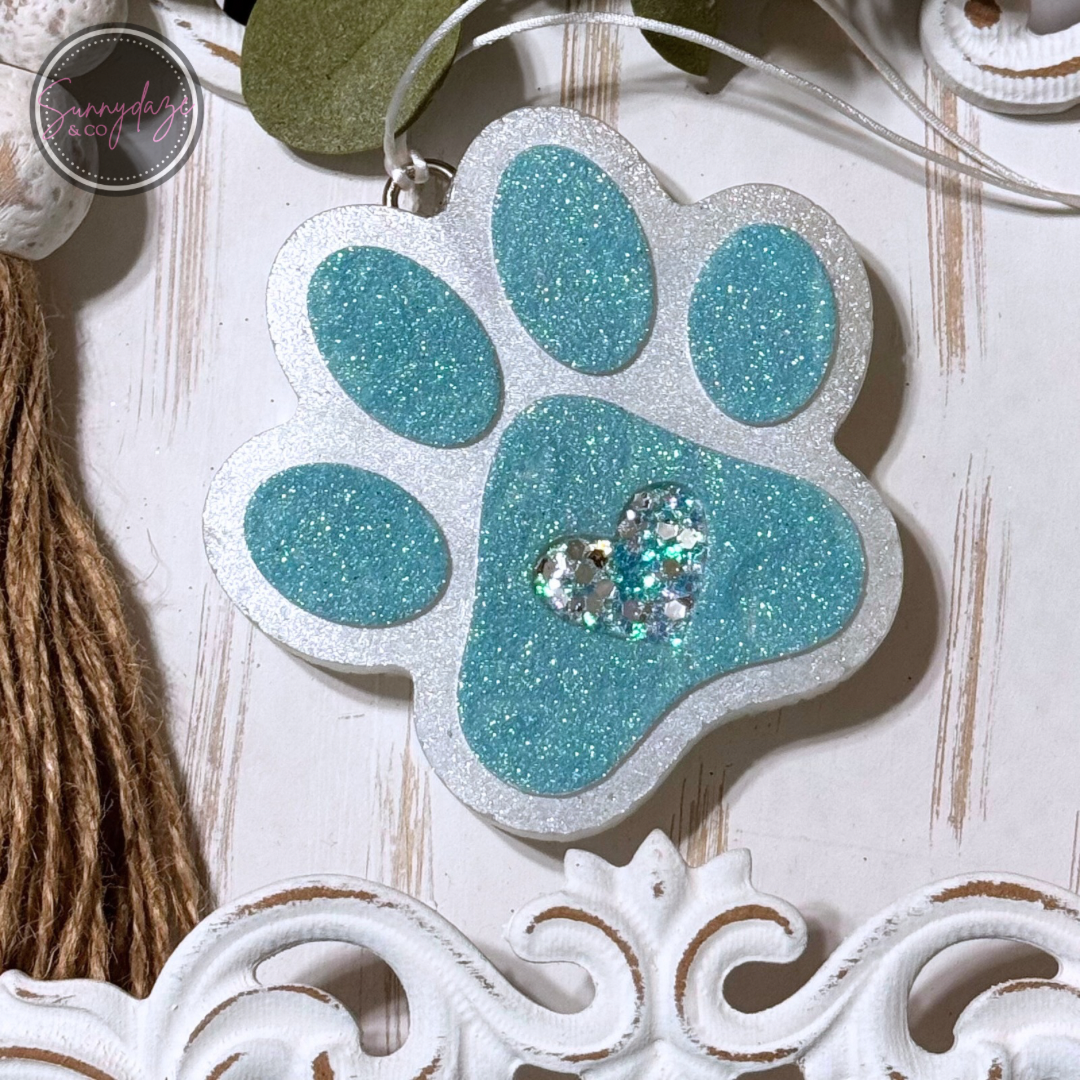 Paw Print - Heart Freshie