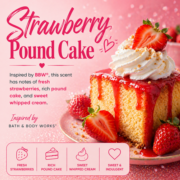 Strawberry Pound Cake
