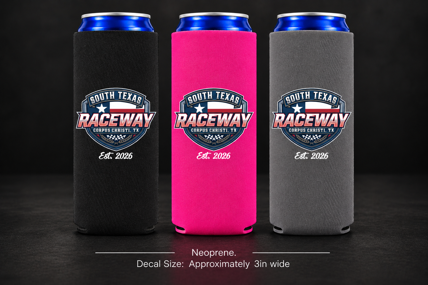 South Texas Raceway Koozie