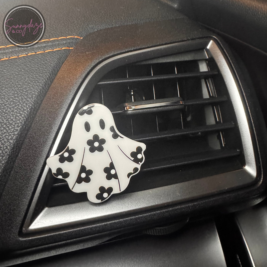 Ghost Girl Car Vent Clip