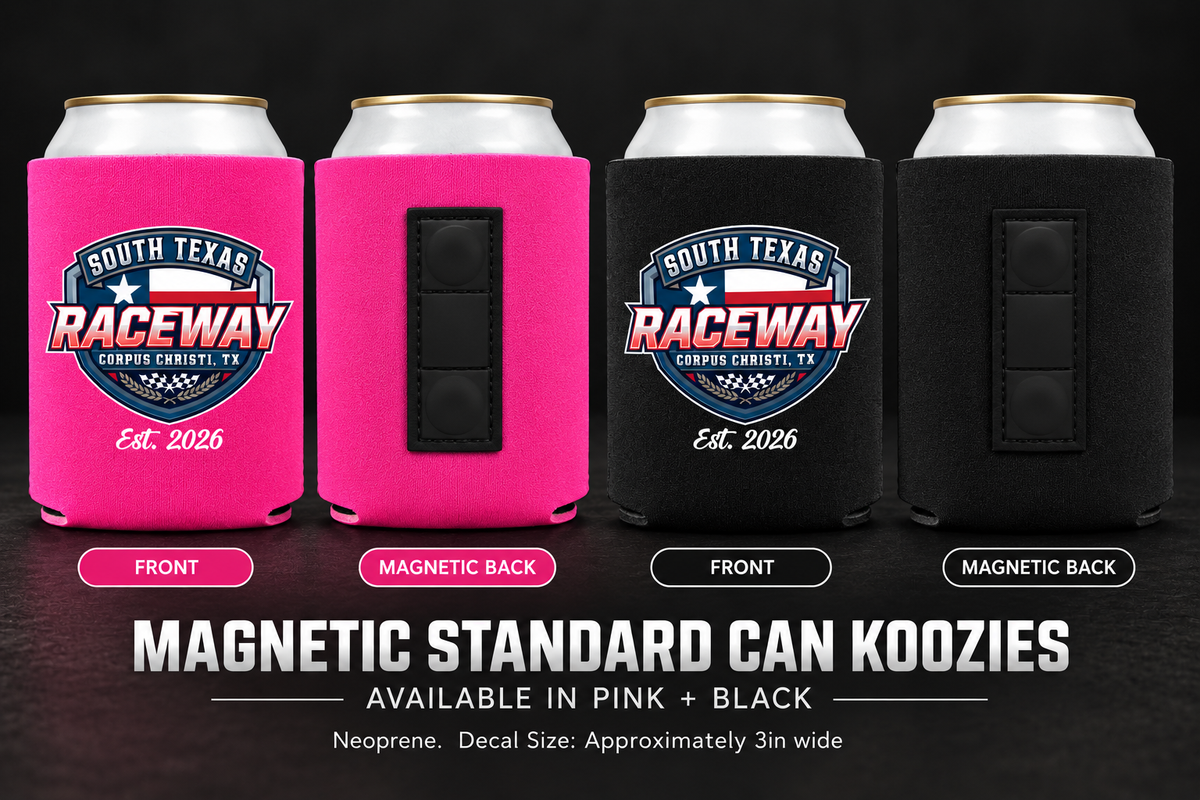 South Texas Raceway Koozie - Magnetic