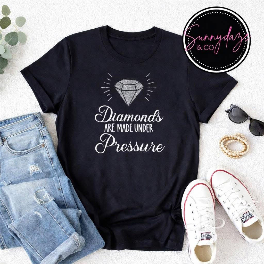 Diamonds are made under pressure
