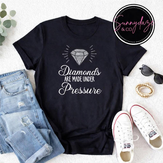Diamonds are made under pressure