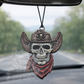 Cowboy Skull - Red