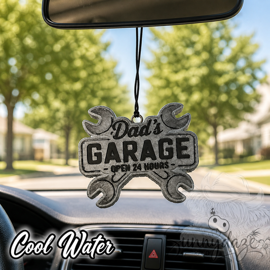 Dad's Garage - Silver/Black