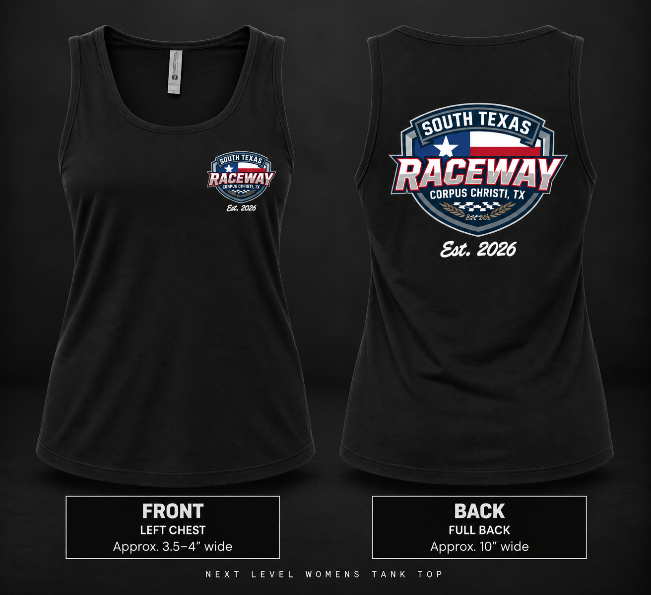 Custom Raceway Tank Top - Womens