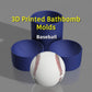 2.5in Baseball Bath Bomb Mold