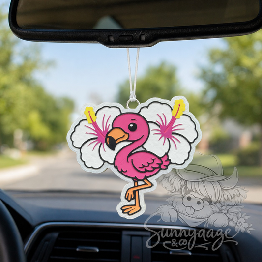 Flamingo-Hibiscus