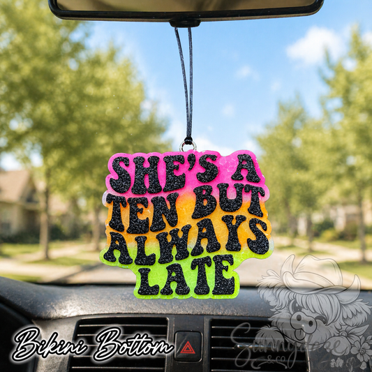 10…always late - Neons