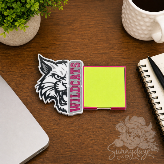 Wildcats Sticky Note - Large