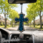 Tooled Cross - Turquoise