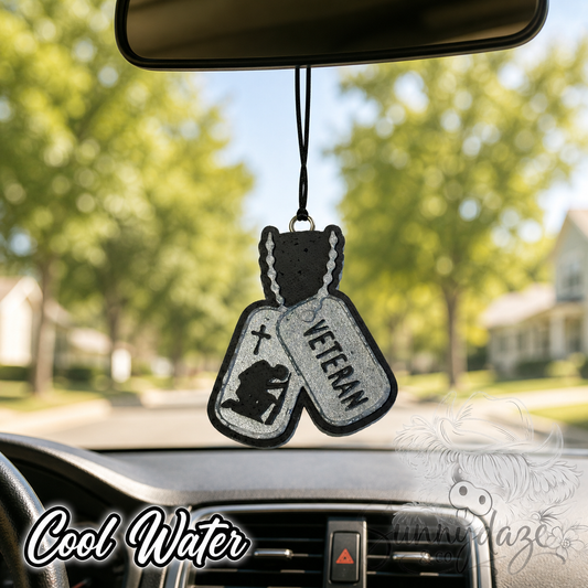 Veteran Tags - Silver