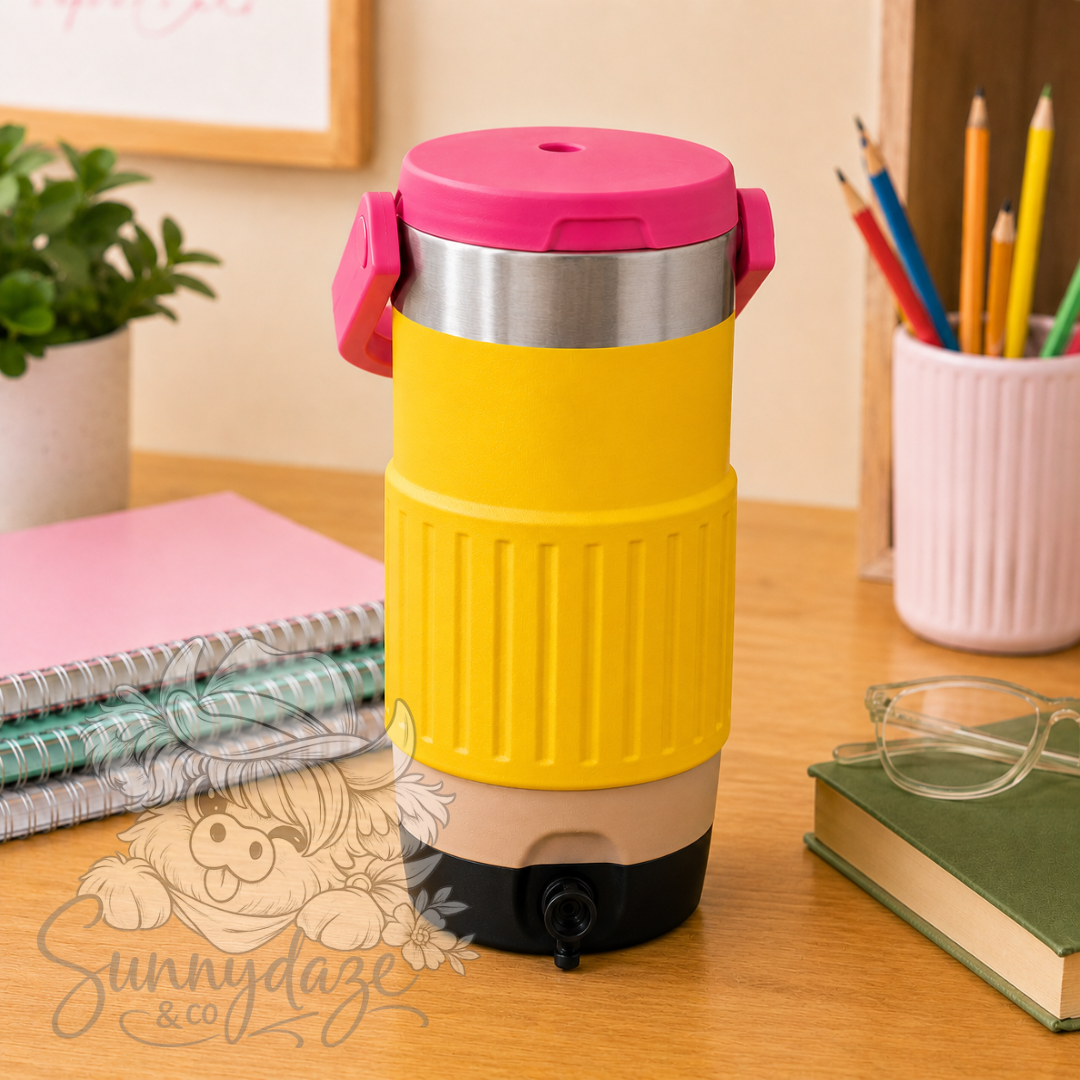 Pencil Can Cooler - 12oz skinny