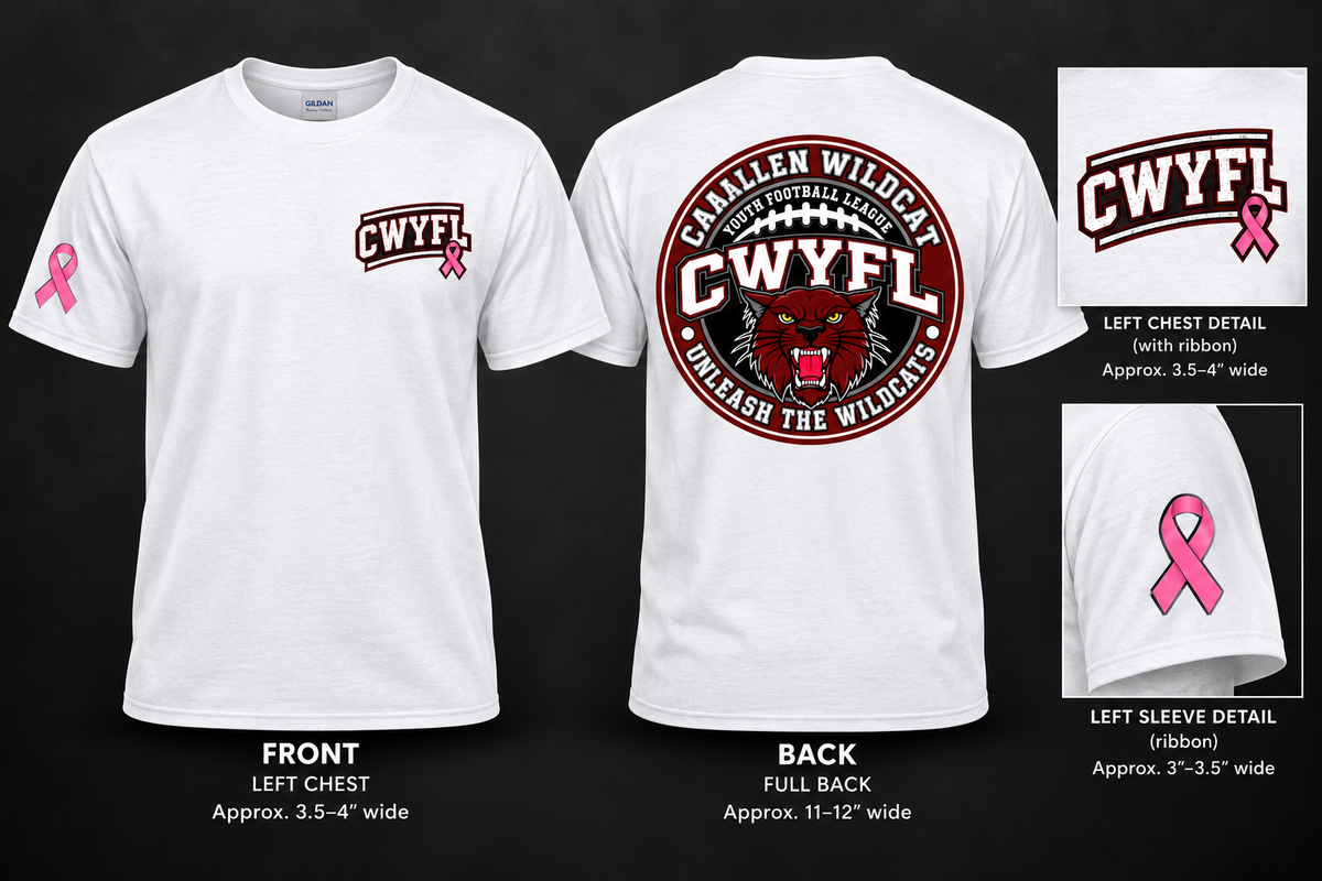 CWYFL Pink Our Shirt - Adult