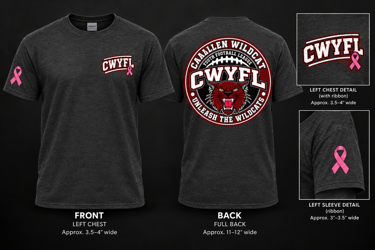 CWYFL Pink Our Shirt - Adult