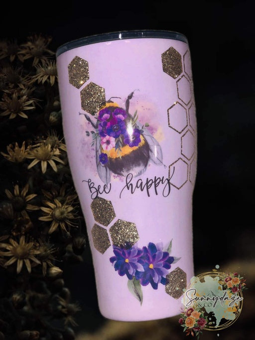 Bee Happy - Purple