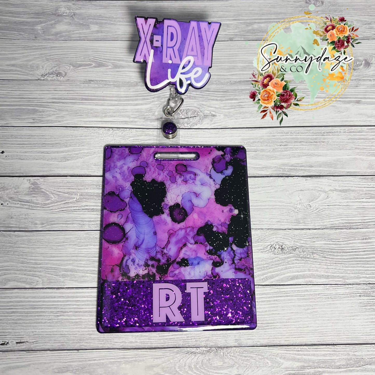 X-Ray Life - Purple w/ Badge Buddy